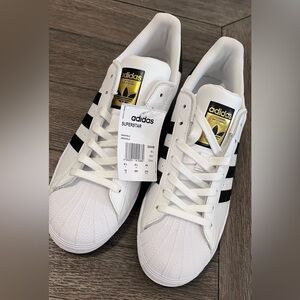 Adidas Superstar sneakers size 10